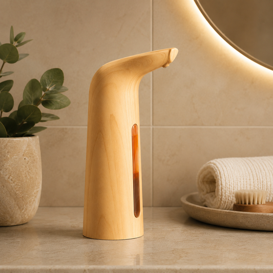 Automatische zeepdispenser - Soopz Oak Wood Elegance