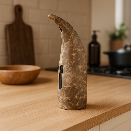 Automatische zeepdispenser - Soopz Marble Brown Classic